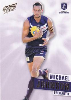 2013 Select Prime AFL #69 Michael Johnson Front